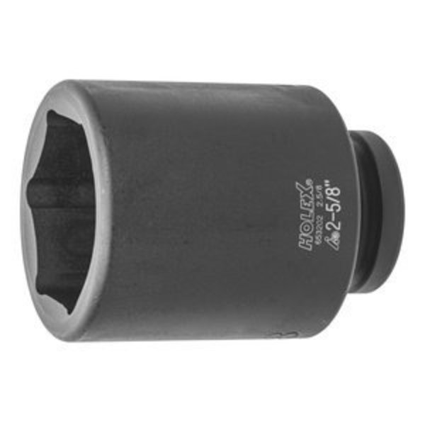 Holex Impact Socket, 1 inch Drive, 6 pt, Deep, 2-5/8 inch 653202 2.5/8